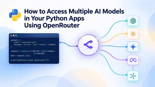 Accéder à plusieurs modèles d'IA dans tes applications Python avec OpenRouter